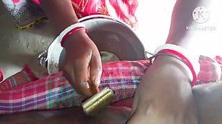 Indian bhabhi takes on a big cock like a pro