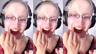 Asmr Blueberry Eating - Asmr, Eyeglasses, Giantess
