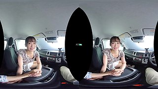 Waka Misono - Hot And Sweaty Car Sex After Coming Back From A Trip