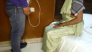 Desi Bhabhi's Juicy Pussy Stretched by Plumber's Thick Pipe in Bathroom Repair Gone Wild