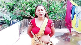 Hot Indian Bhabhi rough by old Father in law full enjoyment