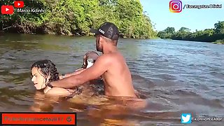 I took two sluts to Rio and put the stick: Blowjob, Amateur  Anal Porn