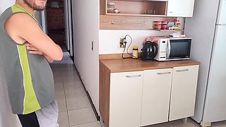 Risky Sex! I Took A Chance By Having Sex With My Cuckolds Best Friend While He Was In The Shower
