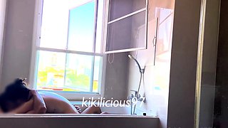 Roommate Nadia after shower HIdden Cam
