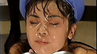 Japanese bukkake: Blowjob, Cumshot  Jav Porn