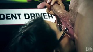 Sultry Asian Teacher With Glasses Has A Dirty Garage Ravrat