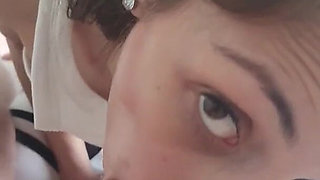 Bts: Using Candie's Throat Before and During a Slutwife Club Shooting