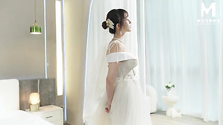 Modelmedia Asia - the Bride's Dick Feast Wedding- Yuna's Retirement Film5p