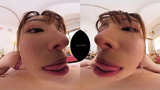 Asian spinner hot VR xxx clip