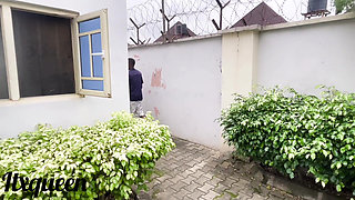 The Gardener with the Giant African Cock