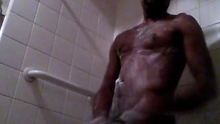 Alabaster Stargazer in the shower