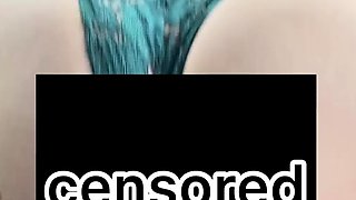 Blonde tight pussy babe solo toy fun in glamour masturbation
