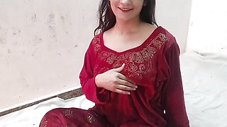 Cute Muslim girl step brother ne chut mari