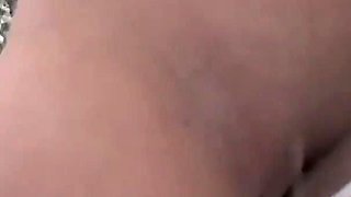 The first porn of a big slut with firm velvety breasts and tattoos on her skin loves to stick sex toys in her pussy