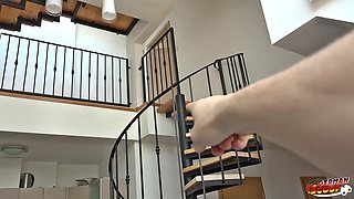 German Scout - Big Dick Anal Casting for Small Tits Nerd Teen Sara Bell