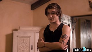 mom stepmom taboo nailing two big dicks