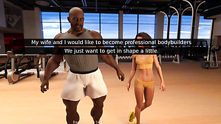 My Hot Wife's All Bold Scene in Gym