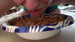 Humiliating Dinner Time