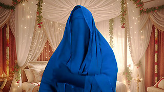 Indian Muslim Girl in Burkha Enjoys Romantic Sex Night