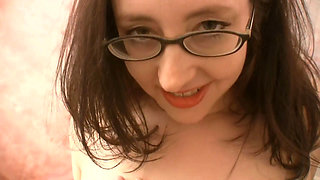 Hot blowjob ends with cum in mouth