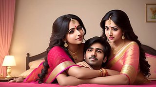Desi Indian couple goes wild in a steamy fuckfest cartoon