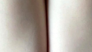 Small titted brunette amateur anal nailed at home