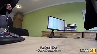 Loan4k. blue-eyed blonde lovelies needs fresh car so spreads her feet