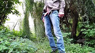 Fucked My Mother-in-law Doggy Style Outdoors with Hot Cum on Her Ass