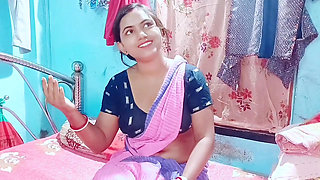 went to bhabhi's house when not at home and enjoyed a lot with my lovely bhabhi, Full Hindi Viral Video