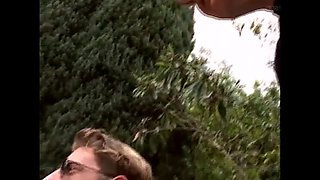 Retro MILF Wife Club Foursome Outdoor Fuck - Big Tits Blowjob Facial Cuckold