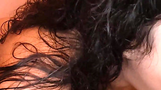 Fucking the Young Girl and Milking Her Breasts