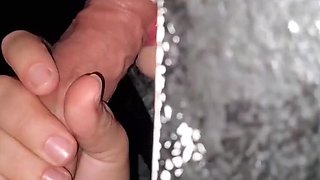 Mya Lane Gloryhole Blowjob & Public Pissing - Petite Blonde Teen Fucks in Missionary