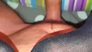 MILF Stepmom in Black Stockings Gave Her Pussy to Her Stepson