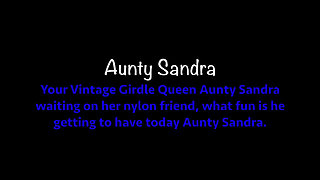 Vgq43 Aunty Sandra in Her Rago Girdle Getting Her Boobs Creamed