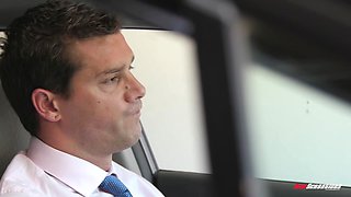 Big Tit Boss Angela Keeps Her Man