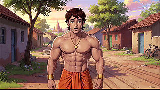 Bheem fucked Tuntun while she recording her reels video