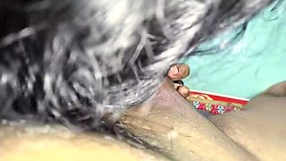 Desi Stepmom Sucks My Cock After Sharing Bed - Puja Bhabhi Blowjob