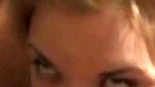 Blonde Mature Kelly Rides Her Bald Stud Passionately