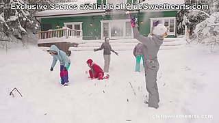 Frosty Sweethearts part 3 at ClubSweethearts