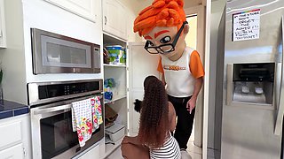 Rhae Woods the Hot Black Maid Swallowed My Load After Doggystyle