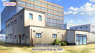 Tall anime volleyball ultra-cutie plows man rock hard in dormitory fuck-fest