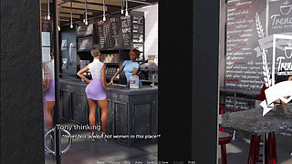 The Adventurous Couple 95 Damn the Girl in the Coffee Shop Is Not Wearing Panties and She Saw Me Watching