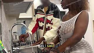 Big Ass Blackminaj Fucked at the Kitchen(full Video)