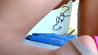 Step father fucks horny skinny step daughter Carol hard in the lost place