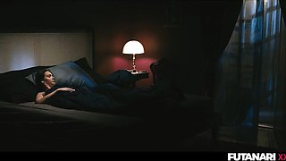 Futanari - trans with girl in transgender sex