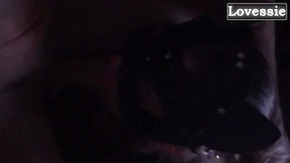 An Obedient, Hot MILF Plays with Nipple Clamps, Follows Orders, and Sucks Cock While Dressed as a Cat - Lovessie