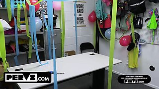 Pervz: vigorous blonde's public interrogation and punishment
