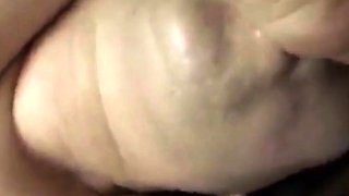 Unattractive Japanese MILF Gives a Blowjob