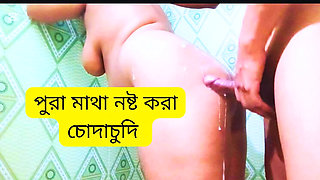 Hot Assam Desi Housewife Raima Faking Hard with Boyfriend - Cowgirl, Creampie, Dirty Talk