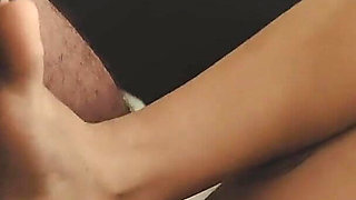 Big Booty Brunette Gives an Amazing Cock Massage